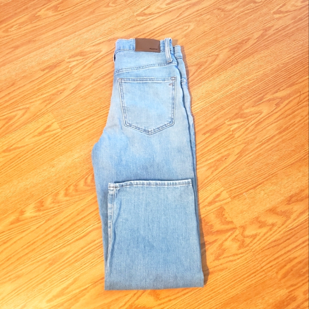 Madewell highrise crop jean
